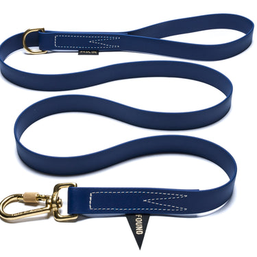 Water Resistant Standard 5ft Leash, Navy | Found My Animal