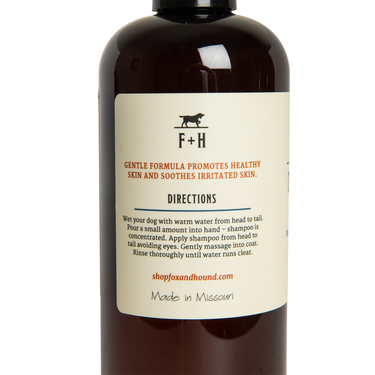 DOG SHAMPOO + CONDITIONER FOX + HOUND ARGAN & AMBER