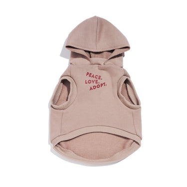 Big Full Heart Animal Hoodie, Taupe + RustBig Full Heart Animal HoodiesFound My AnimalXS
