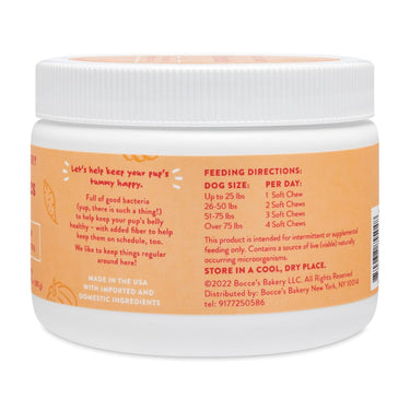 Bocce's Probiotic Supplement - Pumpkin, Sweet Potato & Ginger FlavorDog TreatsFound My Animal