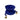 Bright Blue Cotton Canvas Collapsible Cat & Dog Water BowlDog BowlsFound My Animal