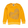 Found My Animal Big Full Heart Sweatshirt, Mustard Yellow + OliveBig Full Heart SweatshirtsFound My AnimalXS