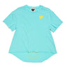 Found My Animal Big Full Heart T-Shirt, Aqua + CitronBig Full Heart T-ShirtsFound My AnimalXS