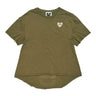 Found My Animal Big Full Heart T-Shirt, Army + BlushBig Full Heart T-ShirtsFound My AnimalXS