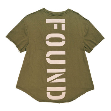 Found My Animal Big Full Heart T-Shirt, Army + BlushBig Full Heart T-ShirtsFound My AnimalXS
