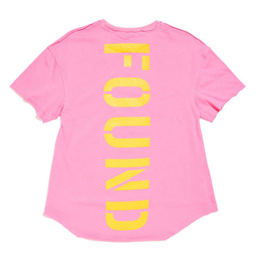 Found My Animal Big Full Heart T-Shirt, Candy Pink + Sunshine YellowBig Full Heart T-ShirtsFound My AnimalXS