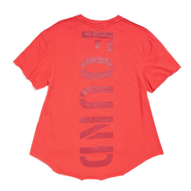 Found My Animal Big Full Heart T-Shirt, Coral Orange + BrickBig Full Heart T-ShirtsFound My AnimalXS