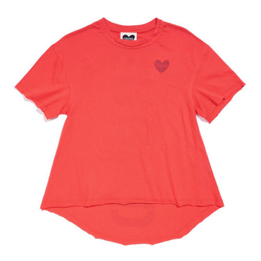 Found My Animal Big Full Heart T-Shirt, Coral Orange + BrickBig Full Heart T-ShirtsFound My AnimalXS