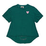 Found My Animal Big Full Heart T-Shirt, Hunter Green + Candy PinkBig Full Heart T-ShirtsFound My AnimalXS