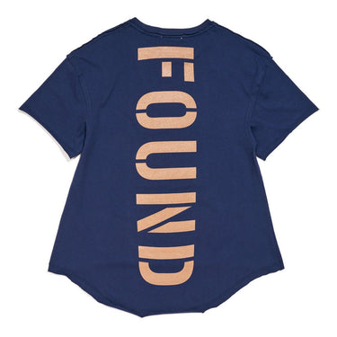 Found My Animal Big Full Heart T-Shirt, Navy Blue + PuttyBig Full Heart T-ShirtsFound My AnimalXS