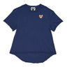 Found My Animal Big Full Heart T-Shirt, Navy Blue + PuttyBig Full Heart T-ShirtsFound My AnimalXS