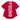Found My Animal Big Full Heart T-Shirt, Tomato + WhiteBig Full Heart T-ShirtsFound My AnimalXS