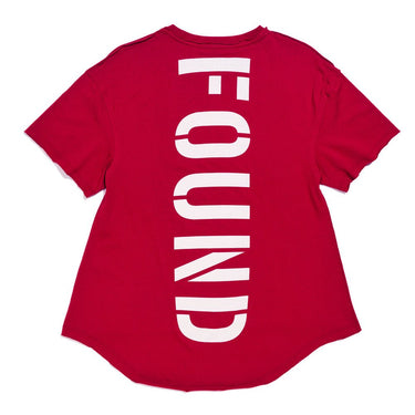 Found My Animal Big Full Heart T-Shirt, Tomato + WhiteBig Full Heart T-ShirtsFound My AnimalXS