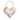 Found My Animal Heart Rope Tie Dye Dog ToyToysFound My AnimalS