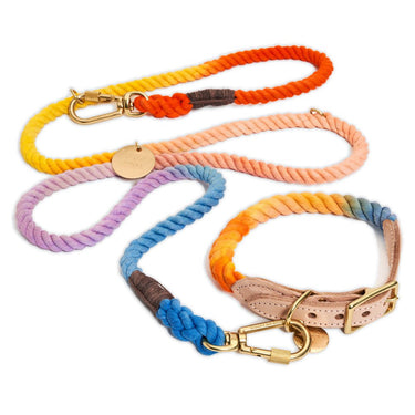 Found My Animal Soleil Cotton Rope Leash, AdjustableShop LeashesFound My AnimalS