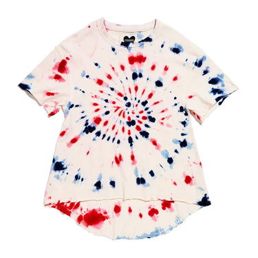 Found My Animal Studio Human Tee, Red, White & BlueHand Dyed T-ShirtsFound My AnimalXS