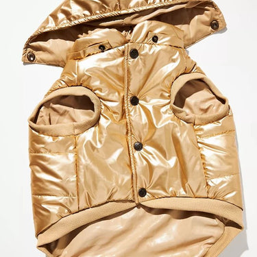 Found My Animal X Anthropologie Puffer Coat With Removable Hood, GoldPuffers, Hoodies, CoatsFound My AnimalS