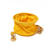 Henri Yellow Canvas Collapsible Water BowlDog BowlsFound My Animal