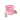 Light Pink Cotton Canvas Collapsible Cat & Dog Water BowlDog BowlsFound My Animal