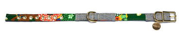Limited Edition Vintage Floral Dog & Cat Collar, OrangeDog CollarsFound My AnimalXS