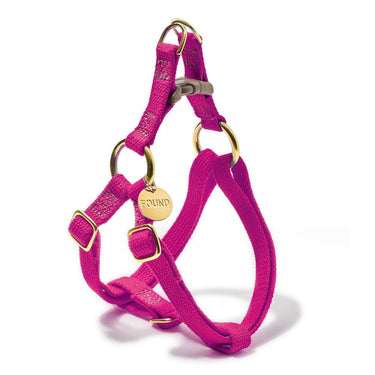 Magenta Cotton Cat & Dog HarnessDog & Cat HarnessesFound My AnimalXS
