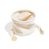 Natural Cotton Canvas Collapsible Cat & Dog Water BowlDog BowlsFound My Animal
