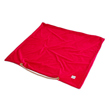 Pink Washable Velvet Dog BedDog BedsFound My AnimalM
