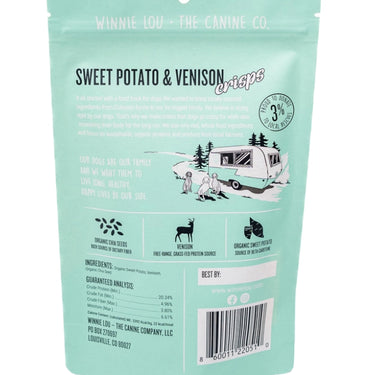 Sweet Potato & Venison Crisps