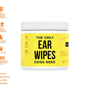 The Only Ear Wipes Dogs Need