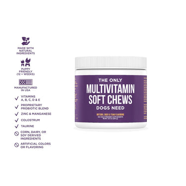The Only Multivitamin Soft Chews Dogs Need